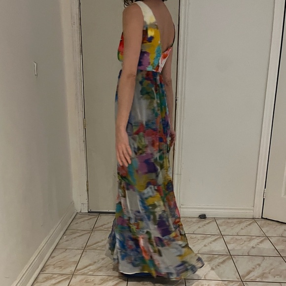 Floral dress with rhinestone detail - Picture 5 of 7